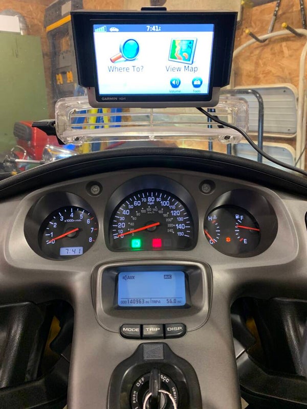 Soporte Bola tipo RAM para GPS/Móvil – Honda GL 1800 Goldwing