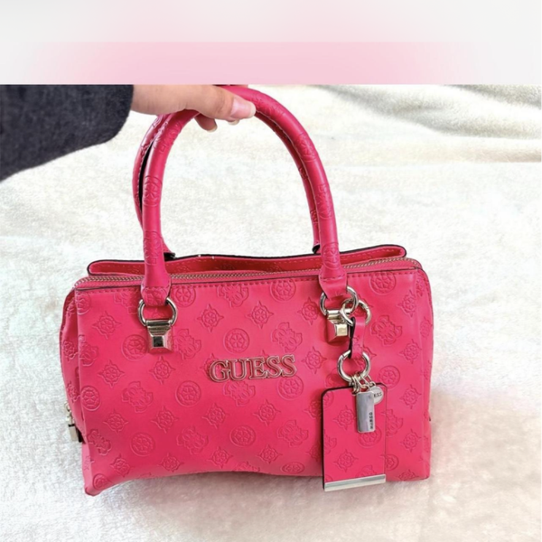 GUESS NWT Bright Pink Satchel