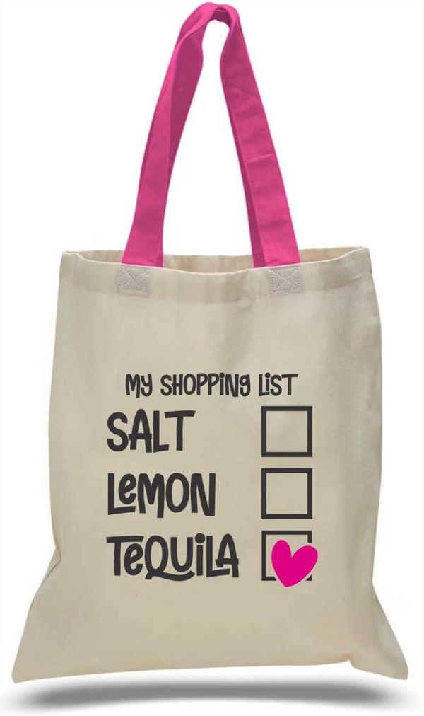 Salt, Lemon and Tequila Tote Bag