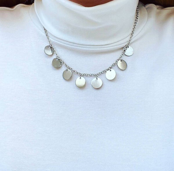 Chain drop necklace