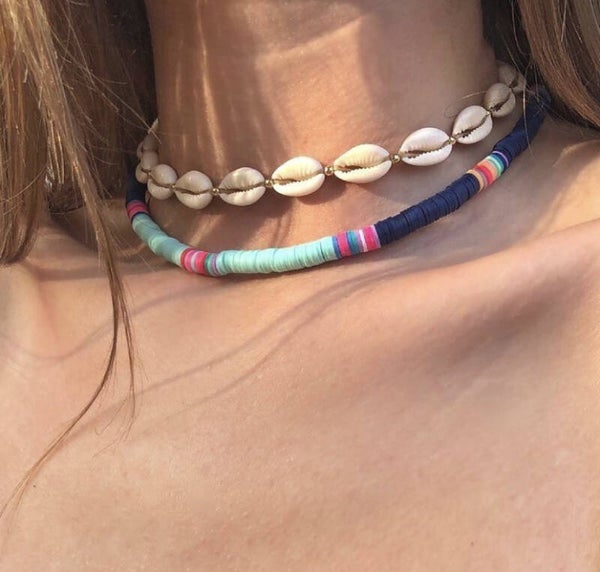 Double color surf necklaces