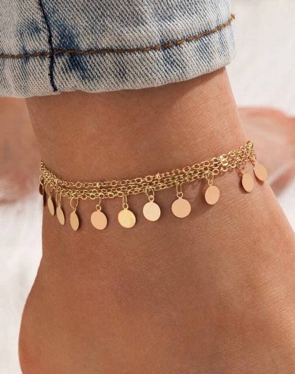 Triple anklets