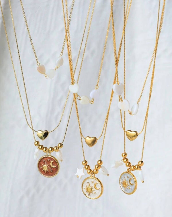 Moon child necklaces
