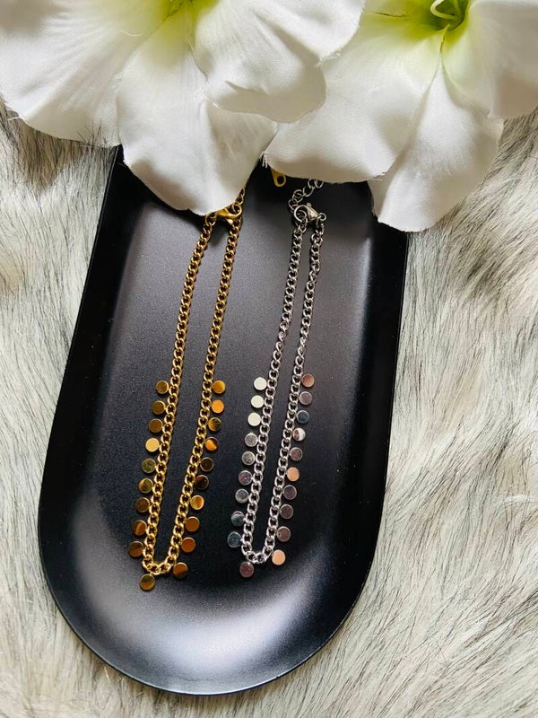 Coins anklet