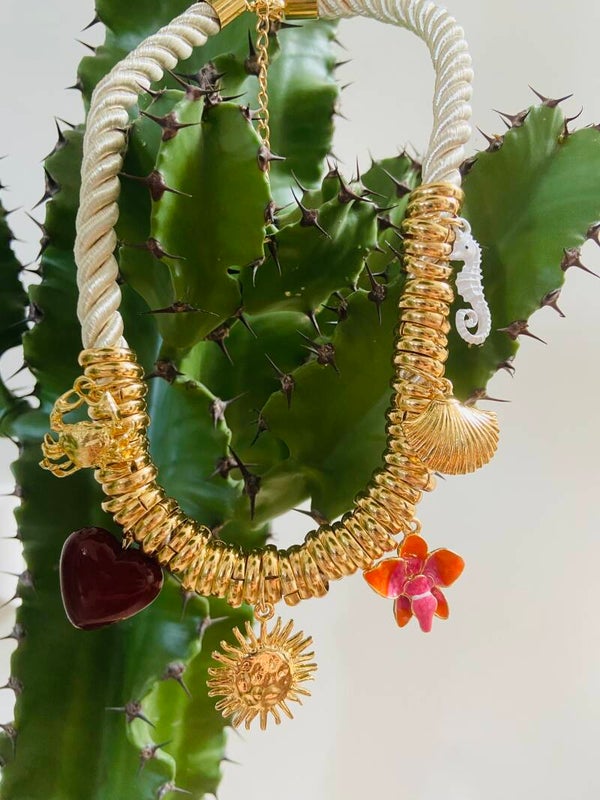 Beach rope necklaces