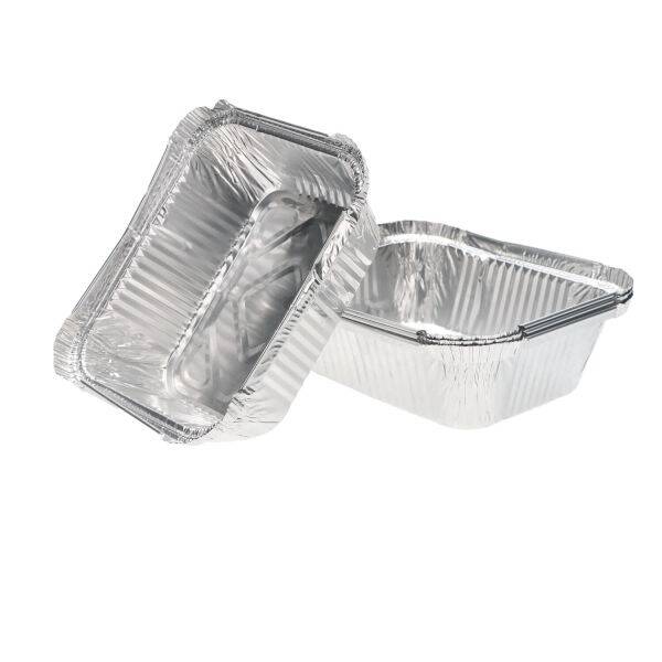 VASCHETTE IN ALLUMINIO 1 PORZIONE RETTANGOLARE