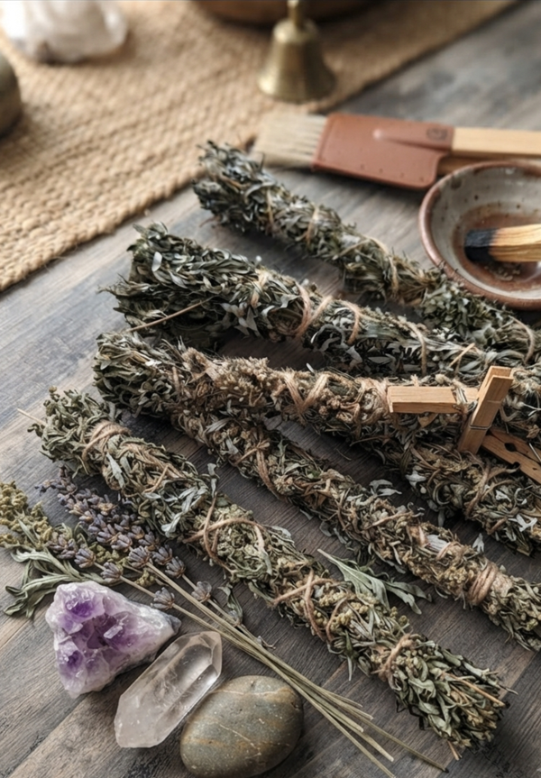 Smudge stick Bijvoet