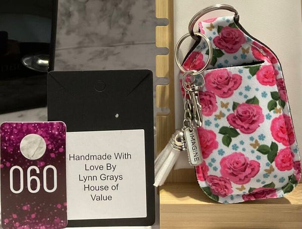 Lip Stick and Hand Sanitizer Holders with clips