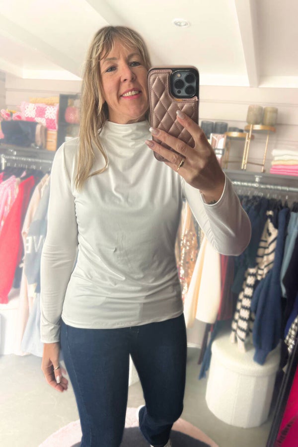 Basic kolletje effen Wit