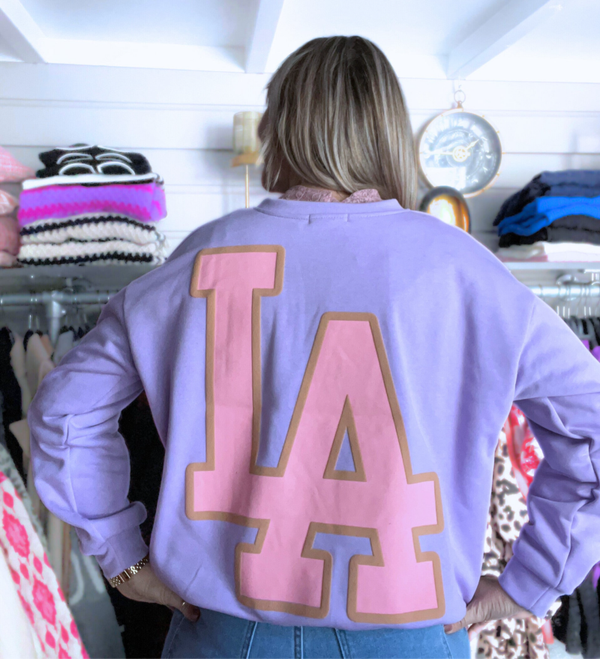 Trendy LA Sweater Paars