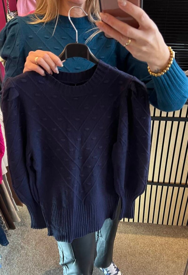 Trui Viola Navy blue