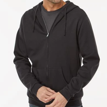 Gilet a capuche zipper