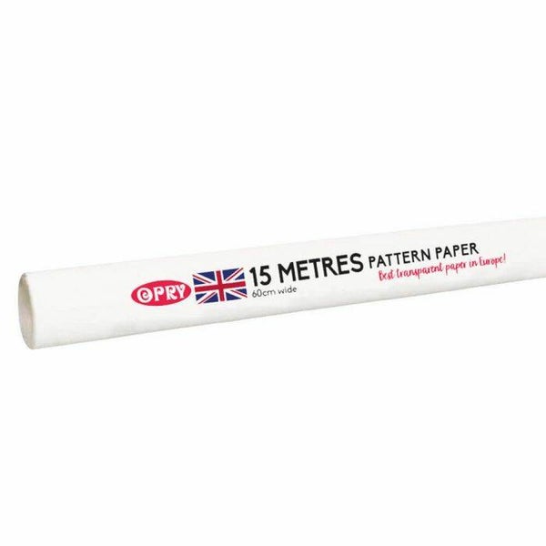 Opry patroonpapier 0,6x15m transparant