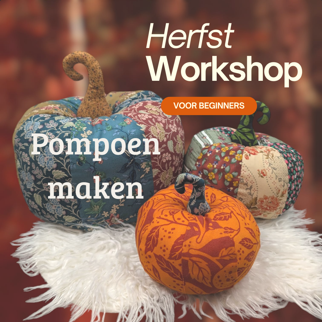 Workshop pompoen maken
