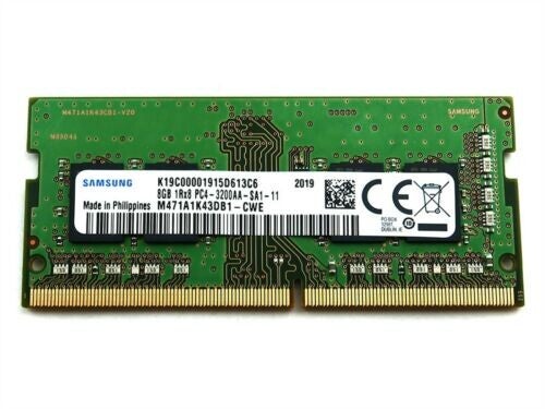 Samsung DDR4 8GB 3200 SODIMM 1Rx8