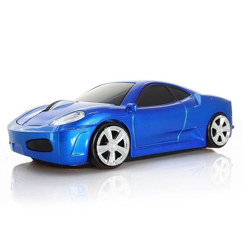 Souris PC sans fil Voiture de sport