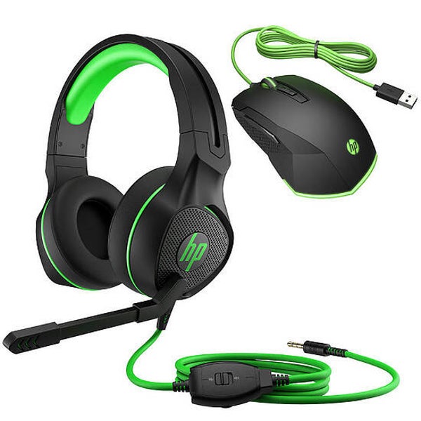 HP Pack Gaming Mouse M200 + Headset M400