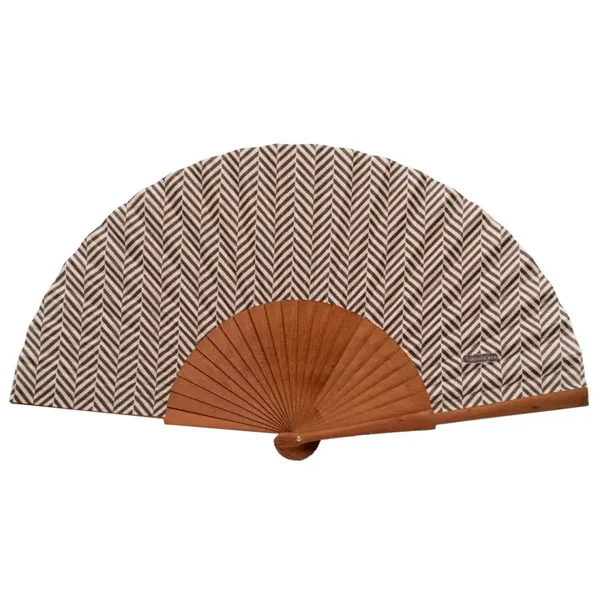 Eventail Espiga Marron