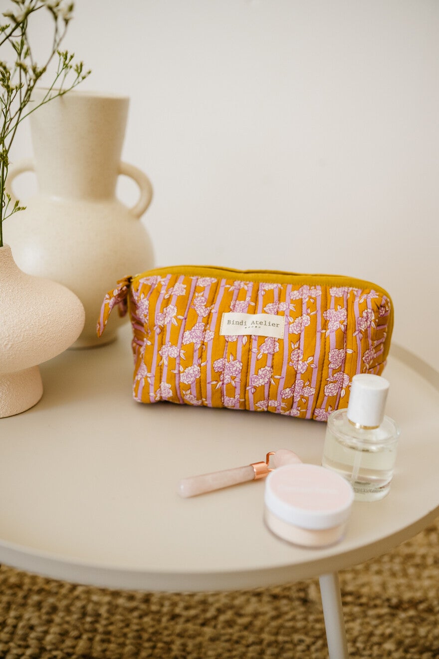 Trousse de maquillage Mona Khaki