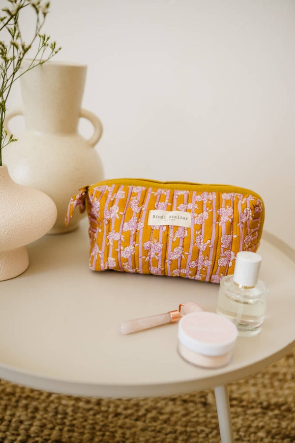 Trousse de maquillage Mona Khaki