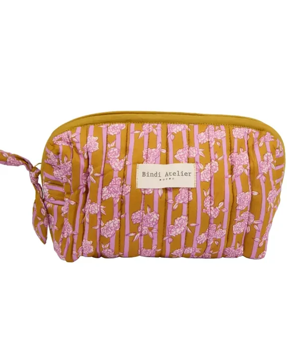 Trousse de maquillage Mona Khaki