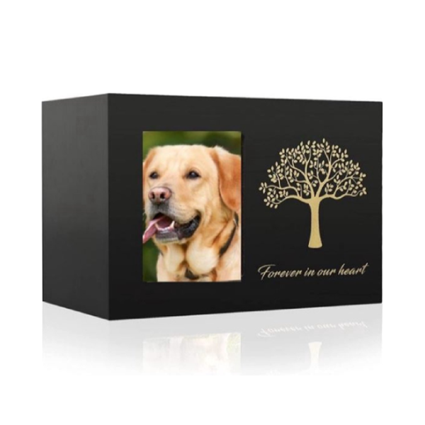 Urn met plaats voor een foto (klein)