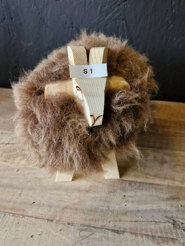 Schaapjes met echt wol