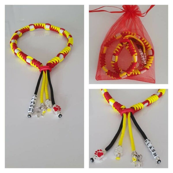 Anti-teken ketting met EM kralen | Snake