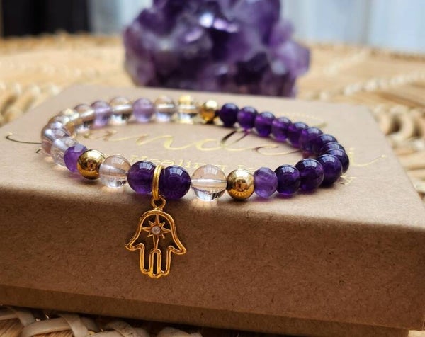 Ametrine & Amethyst Bracelet