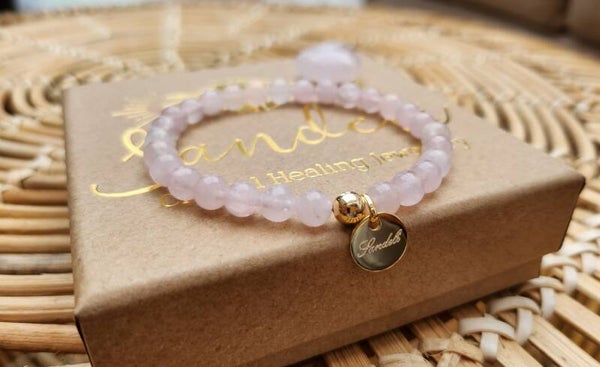 "Eternal Love" Rose Quartz Bracelet