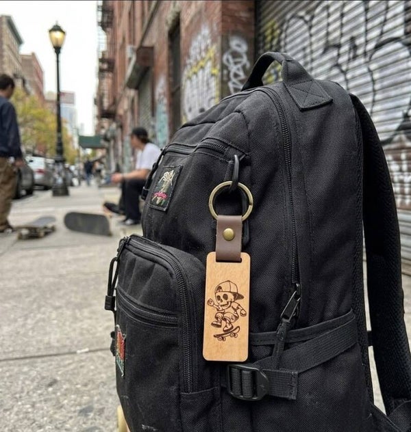 Urban Style: Dein Holz-Key-Tag für maximale Individualität