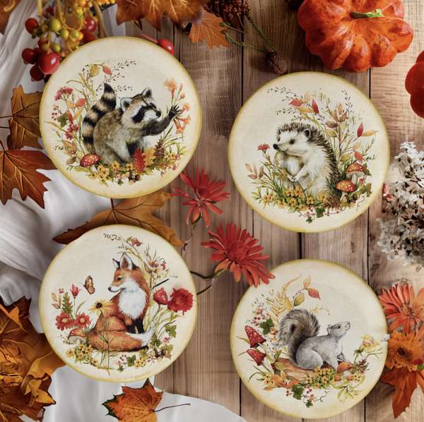 Assiette à dessert Hello Fall