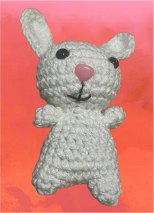 106.  Crocheted Rabbit