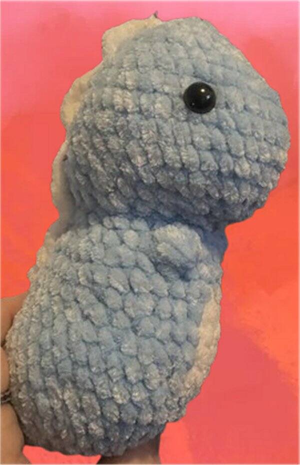 111. Crocheted Dinosaur
