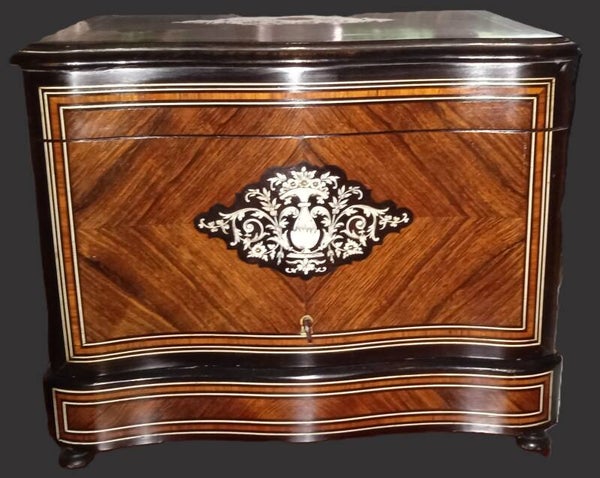 Cave à Liqueur  Boulle Napoléon III -  XIX Siècle