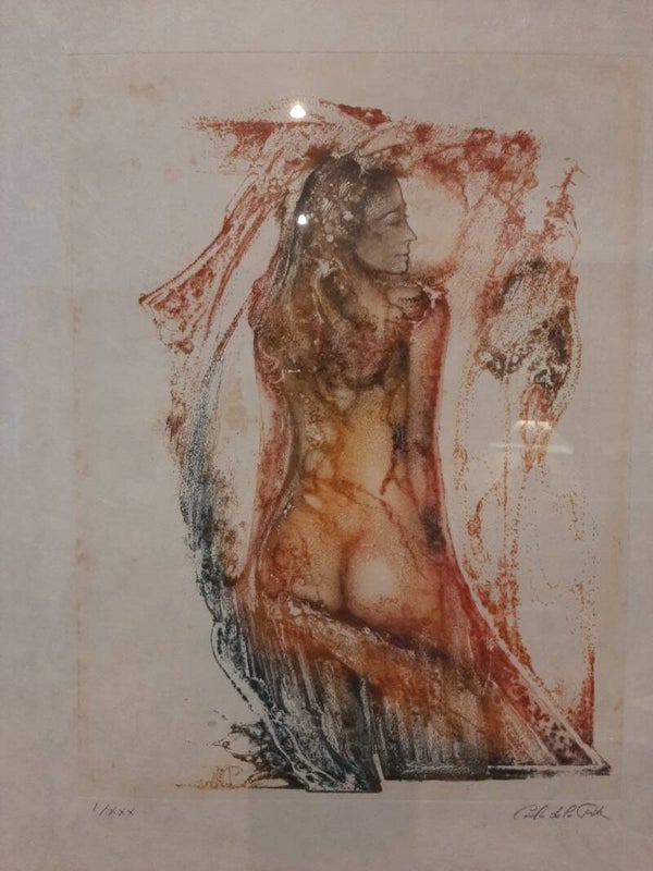 Nu de Dos – Gravure numérotée : I/XXX