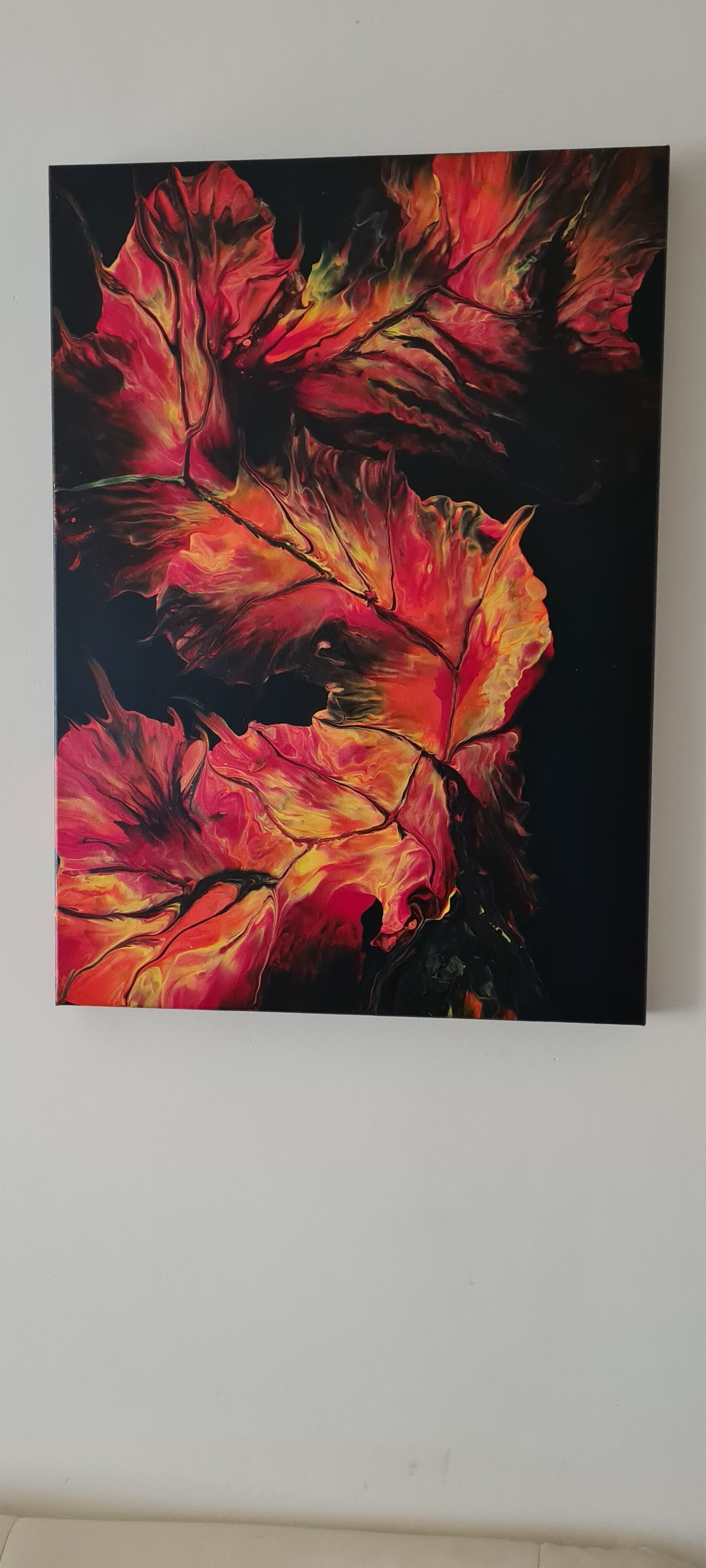 Tree  On  Fire                                                                              70X50cm