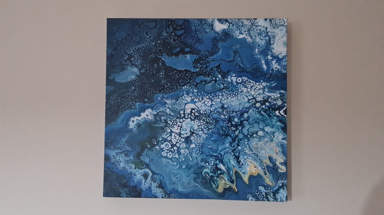 Stormy Waters  50X50cm