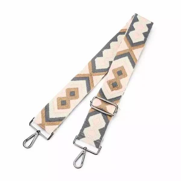 Bagstrap aztec grijs bruin