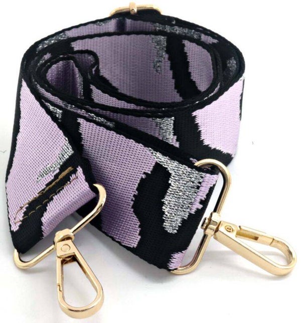 Bagstrap camouflage met lila