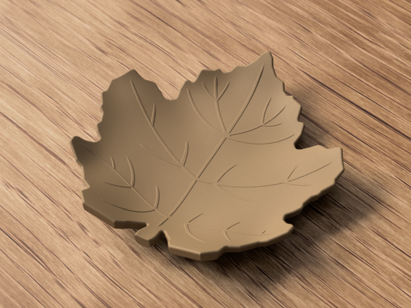 esdoorn blad schaaltje