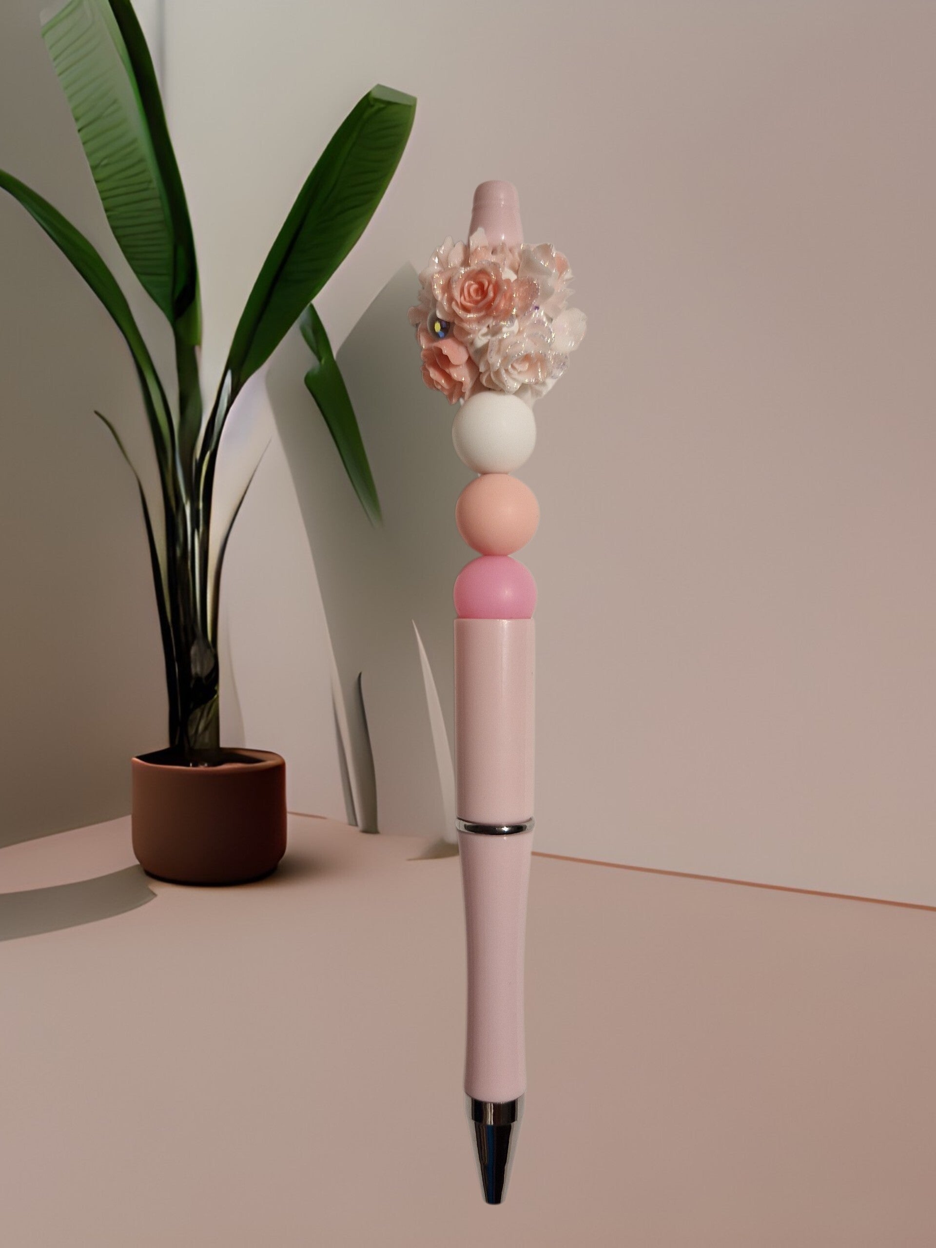 Bloemige pen