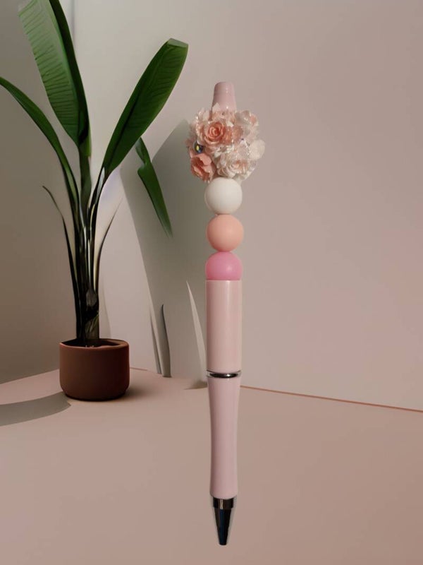 Bloemige pen