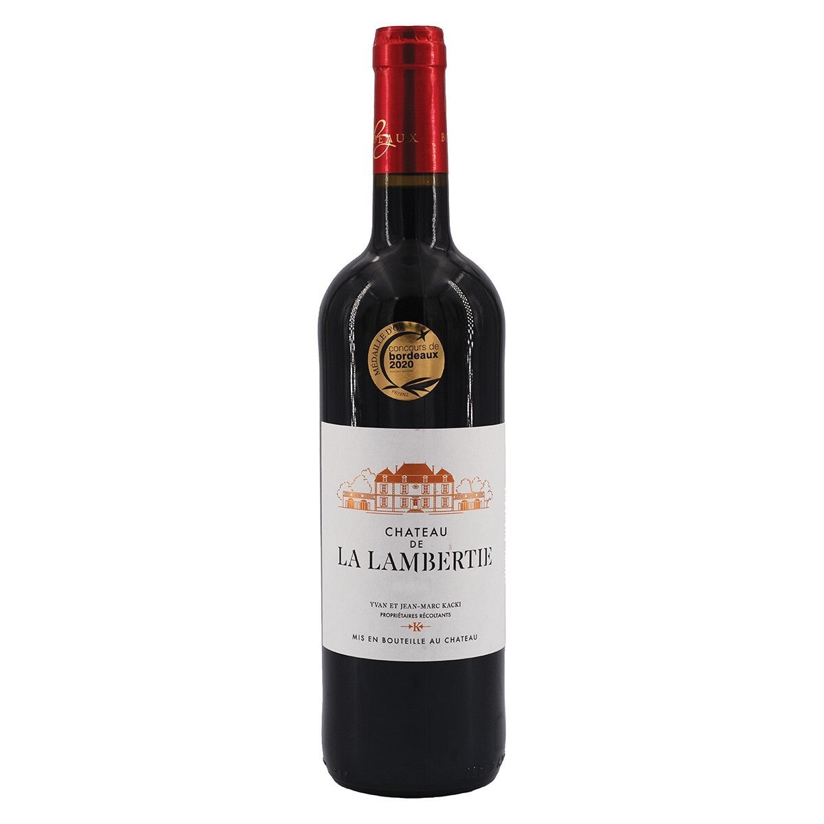 Château de la Lambertie Bordeaux rouge AOC millésime 2020