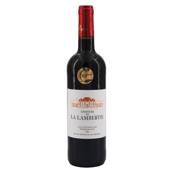 Château de la Lambertie Bordeaux rouge AOC millésime 2020