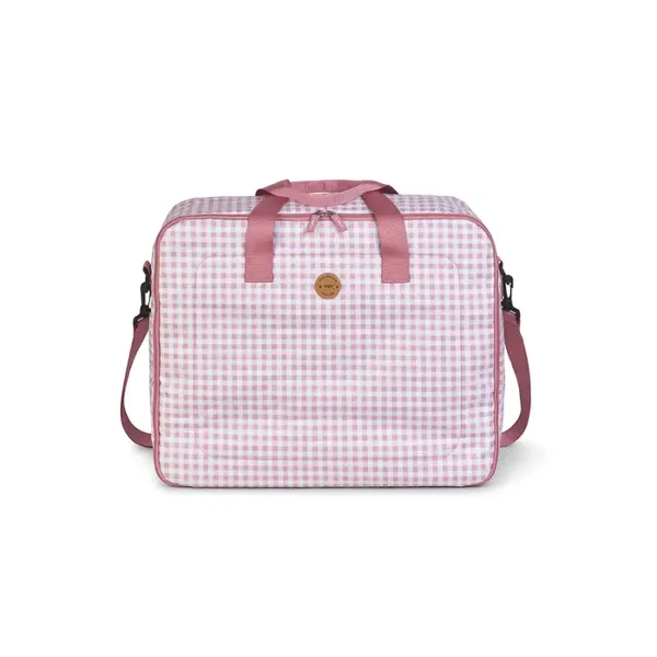 Maleta Vichy rosa Saro