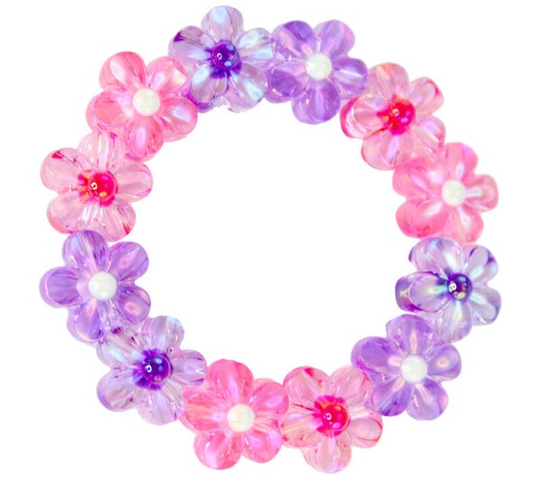 Armbandje bloemetjes