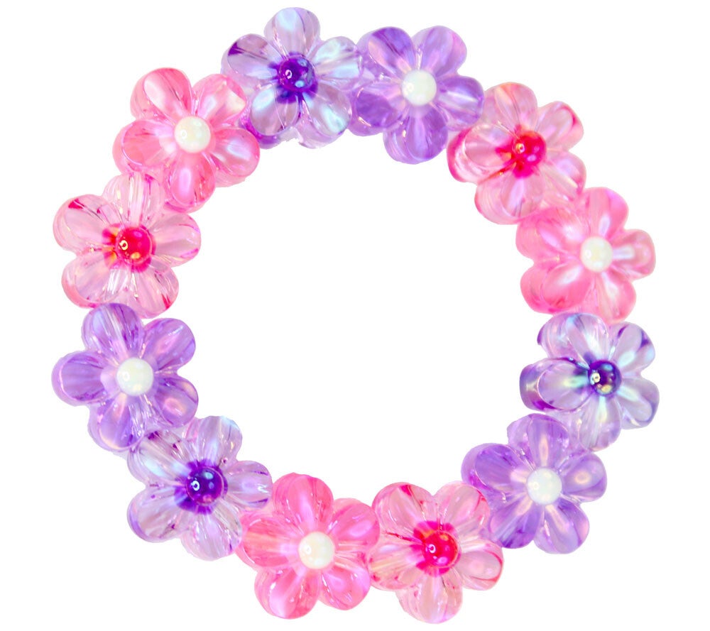 Armbandje bloemetjes