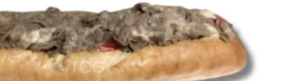 Open Stuffed Cheesesteak
