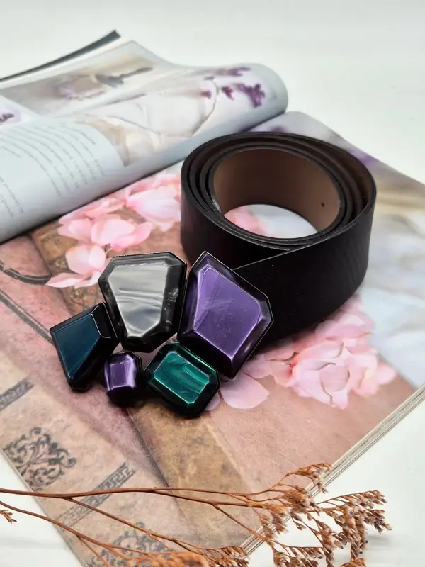 Leren riem van merk Patrizia Pepe